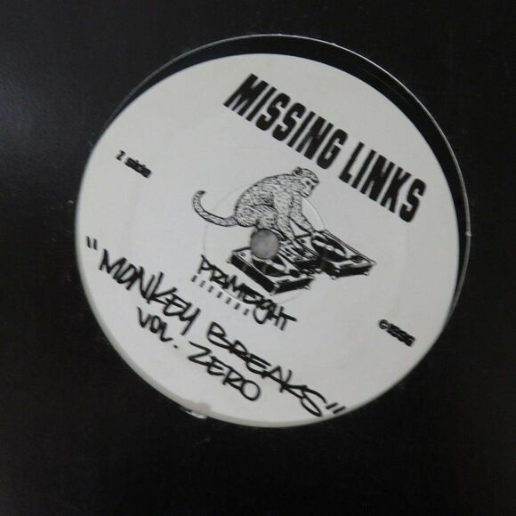 Missing Links Monkey Breaks Vol Zero Promo Record Album Vinyl LP - Picture 4 of 5